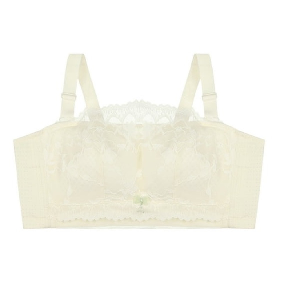 Agnes Orinda White Lace Bra NWT